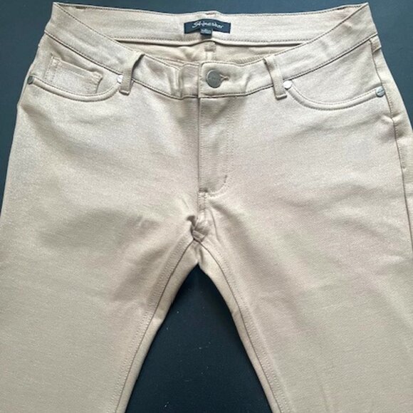 Tan Light Shimmer Pants - Picture 1 of 3
